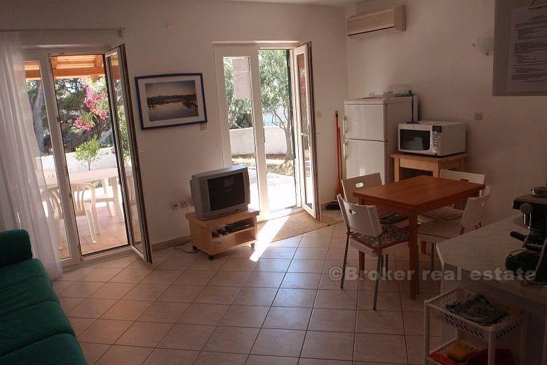 Appartamento di 50 m2 con un giardino