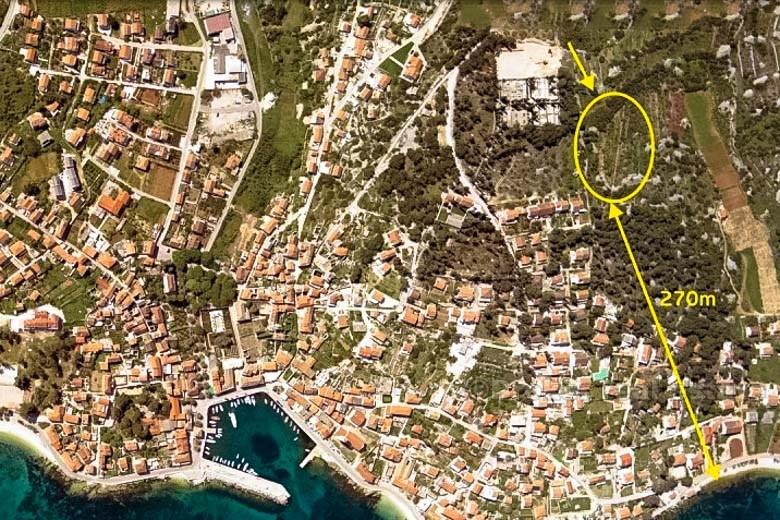 Projekt der Villa, zum Verkauf