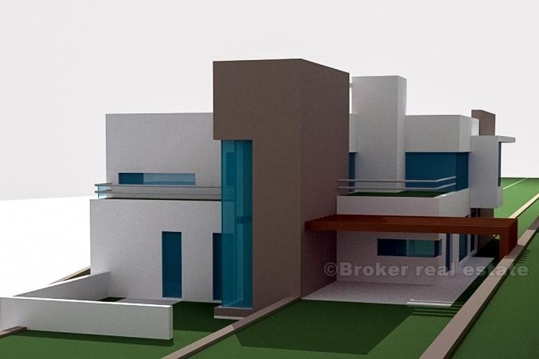 Project of villa, for sale