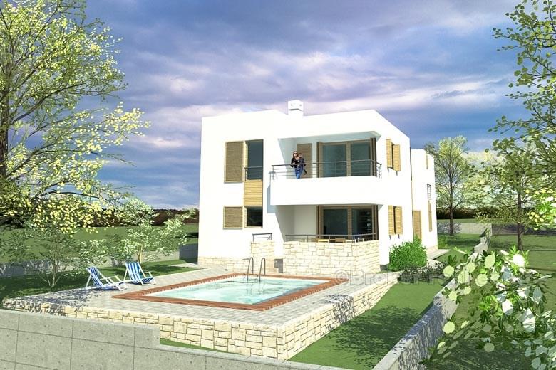 Hus / Villa första raden till havet