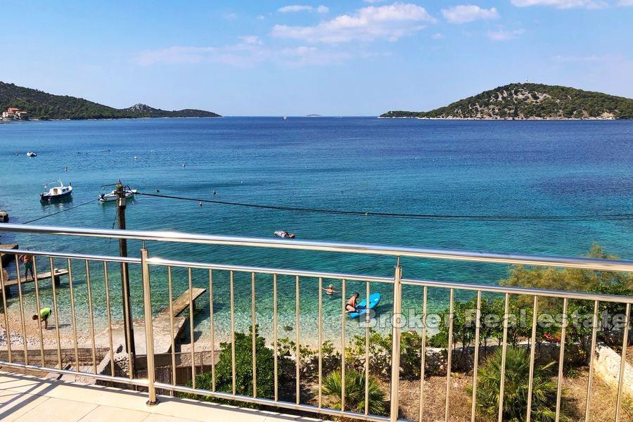 Attractive holiday house, at seafront, for sale