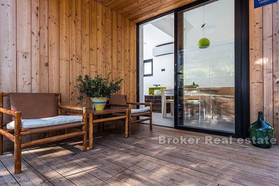 Haus mit Blick auf das Meer