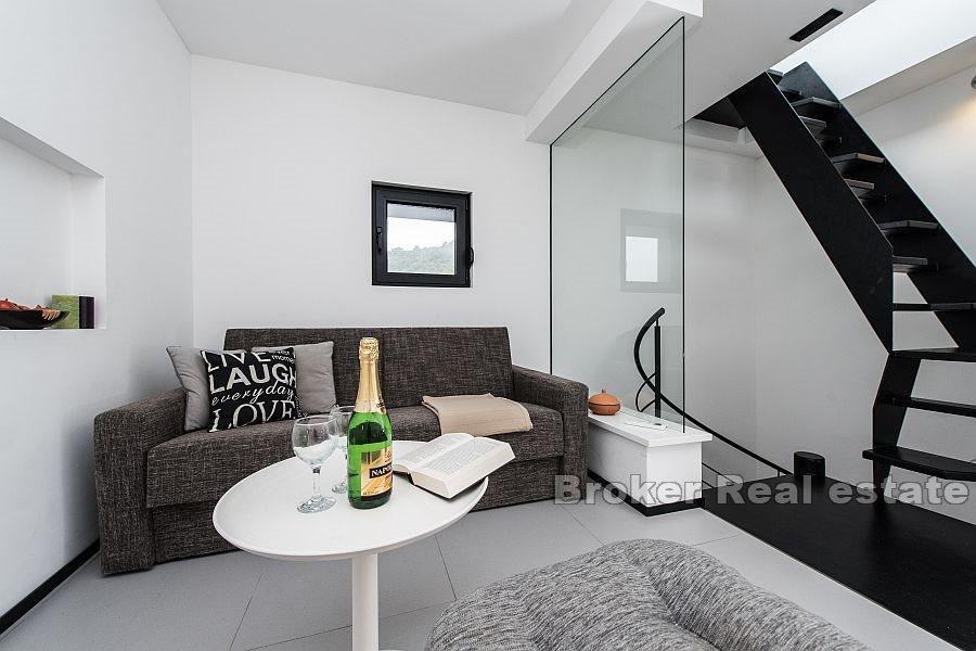 Hus med utsikt over havet