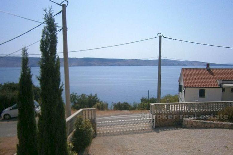 Oavslutat hus / villa, med havsutsikt