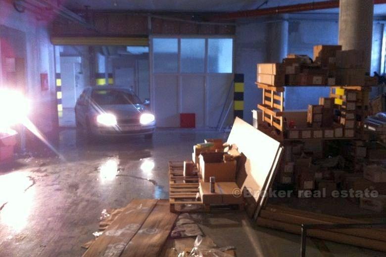 Warehouse / more parking spaces