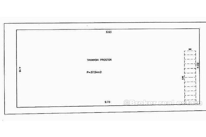 Mezonetový byt v kamenném domě