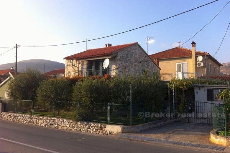 Stone house on two floors