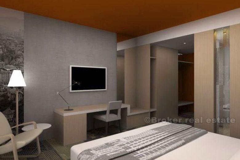 Dokončený projekt hotelu