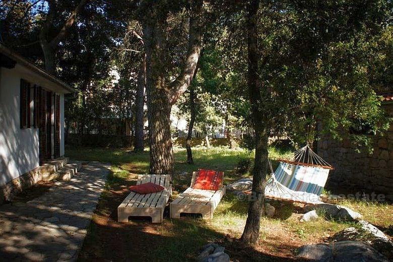 Vacker liten bungalow i tallskogen, till salu