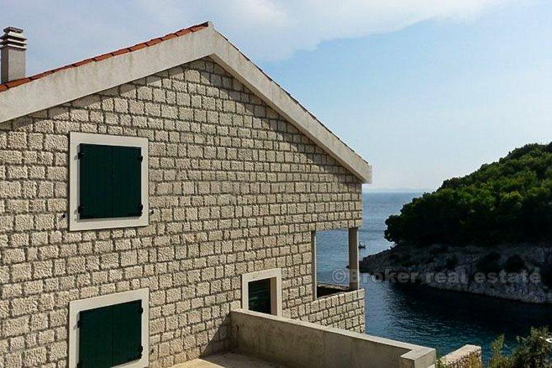 Semi-detached unfinished house