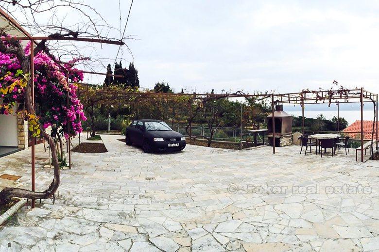 Dom jednorodzinny w małej wiosce