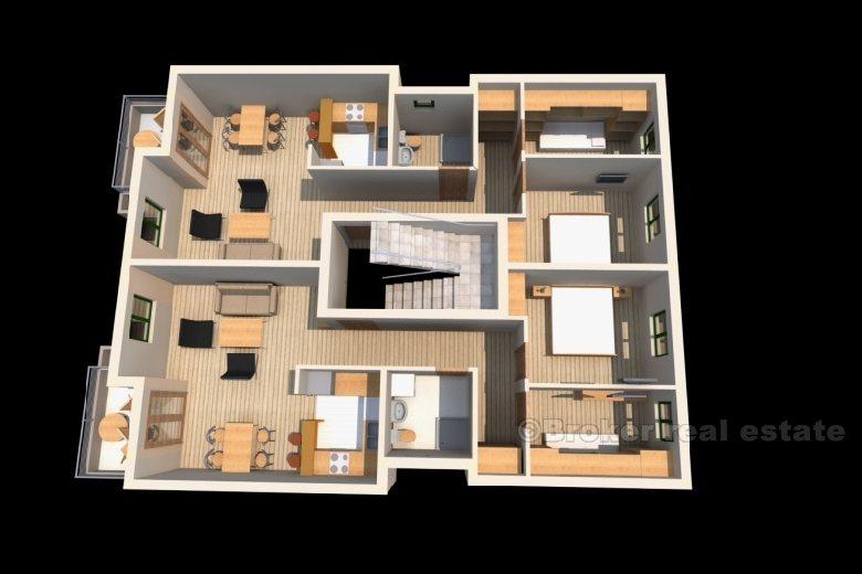 Flera lägenheter med havsutsikt