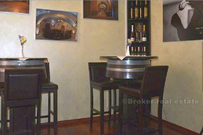 Attractive catering space