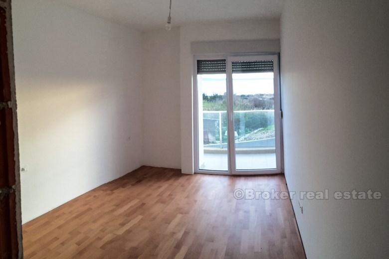 Kilka apartamentów w nowym budynku