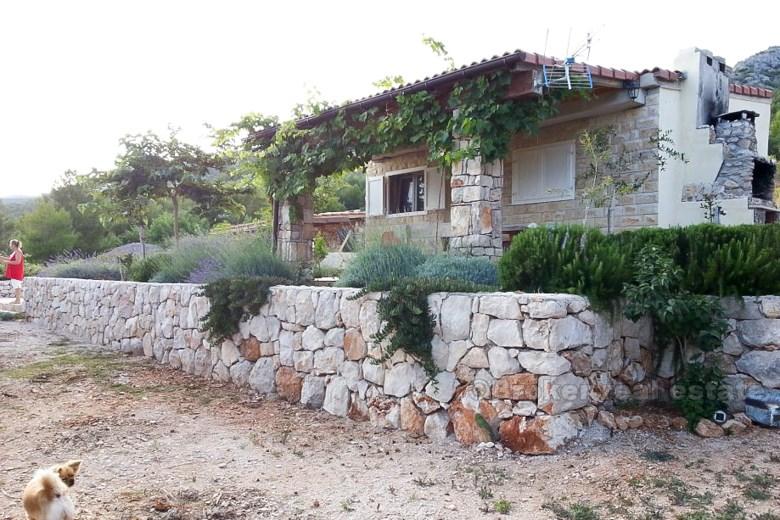 The property above the exotic beach