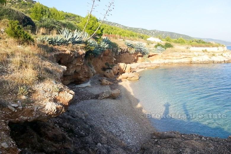 The property above the exotic beach