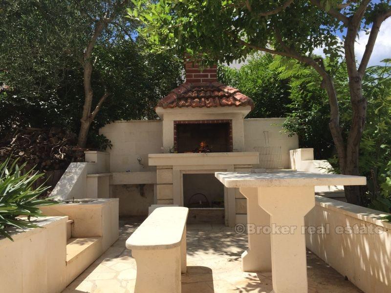 Piękny wąż z dużym ogrodem