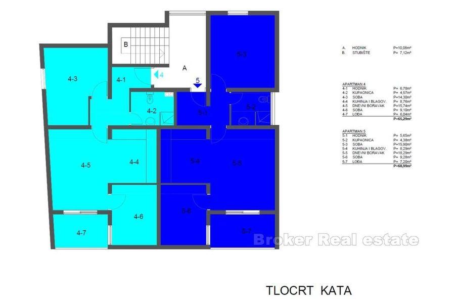 Apartman s pogledom na more, za prodaju