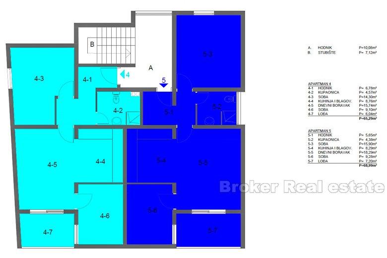 Appartement avec vue sur la mer, à vendre