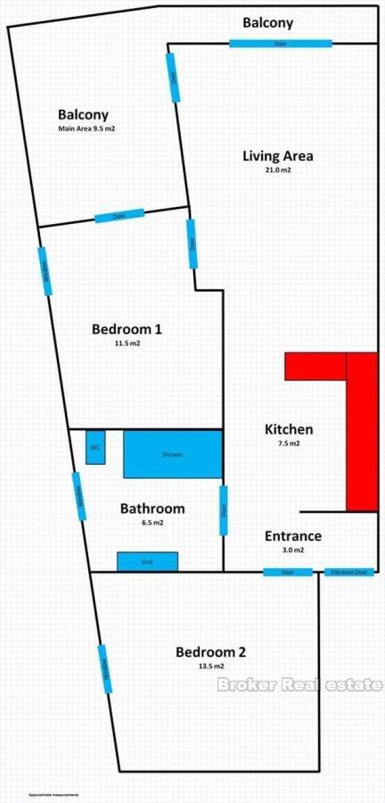 Apartmán u moře, na prodej