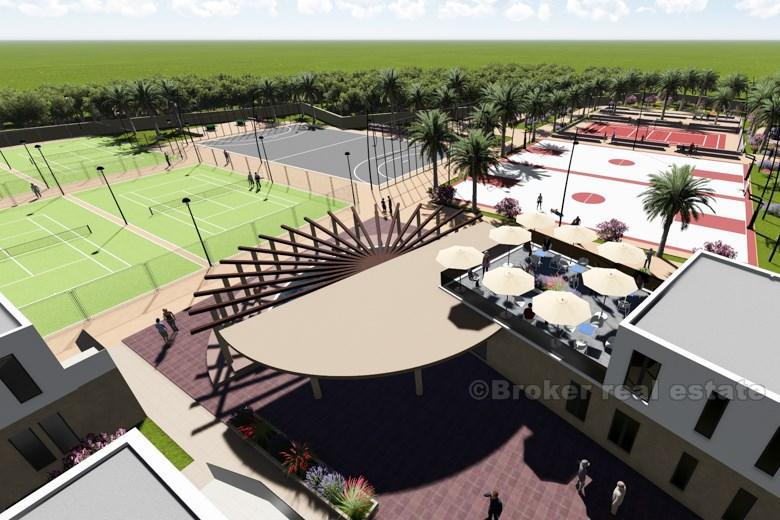 Projekt för sport och rekreationscenter