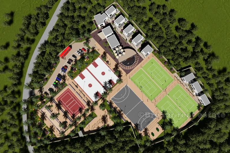 Projekt centrum sportowo-rekreacyjnego