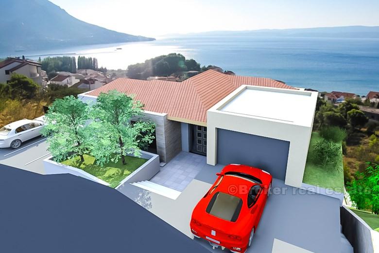 Attractive land plot with sea view, for sale