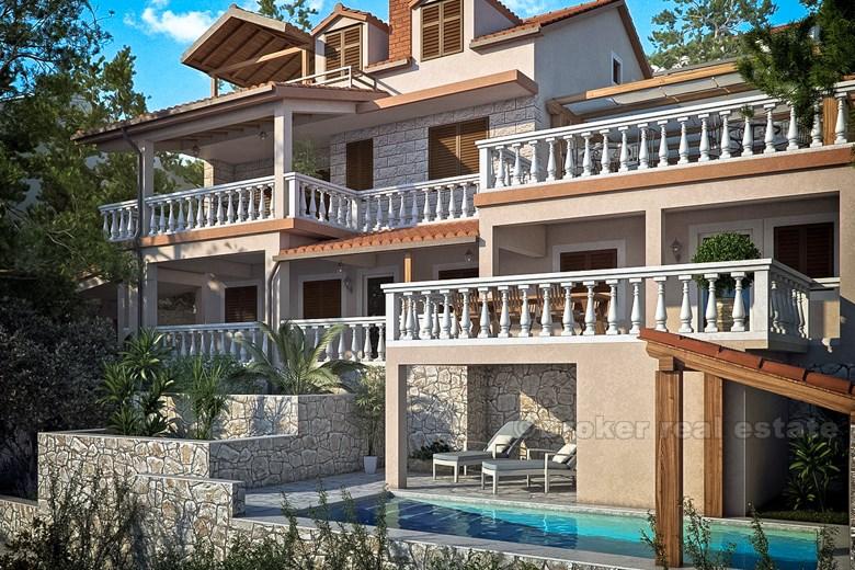 Bella casa / villa in riva al mare