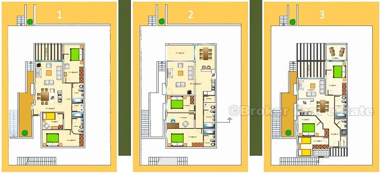 Building land plot next to the sea