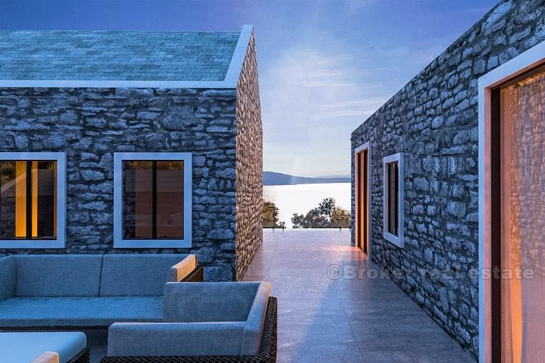 Bygga tomt med ett projekt, till salu