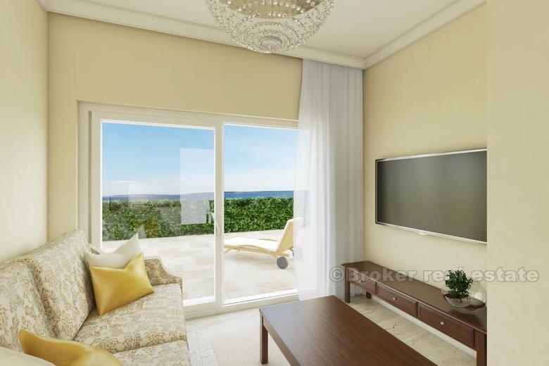 Luksusowe apartamenty w pierwszym rzędzie do morza