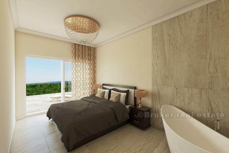 Luksusowe apartamenty w pierwszym rzędzie do morza