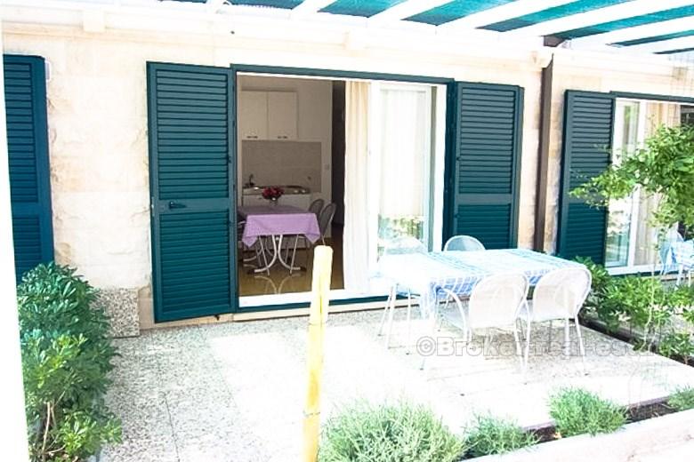 Apartament z ogrodem, położony na parterze