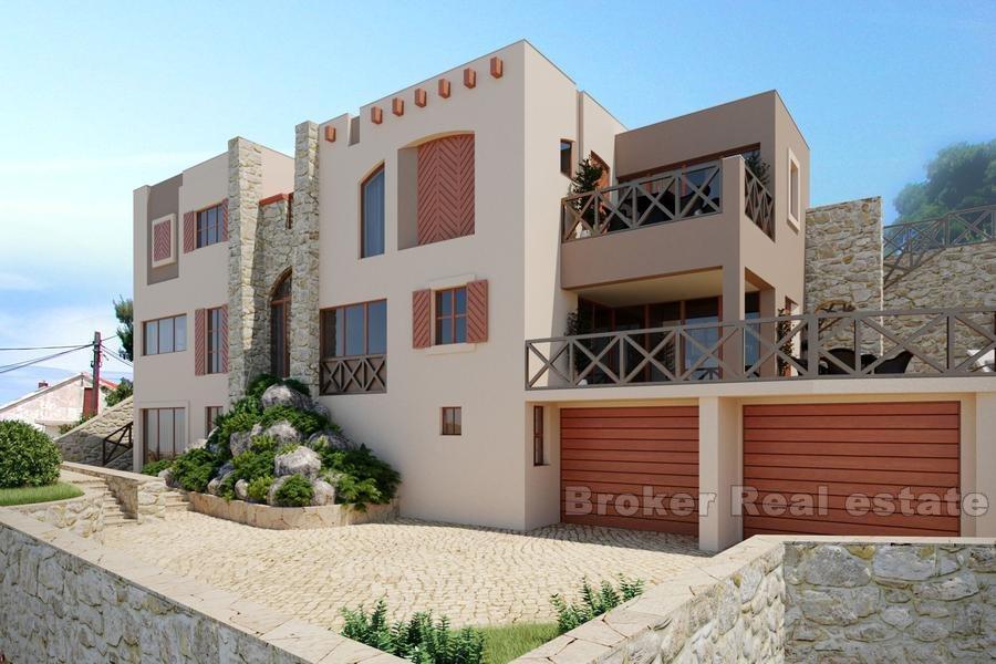 Building plot with project for a villa, for sale