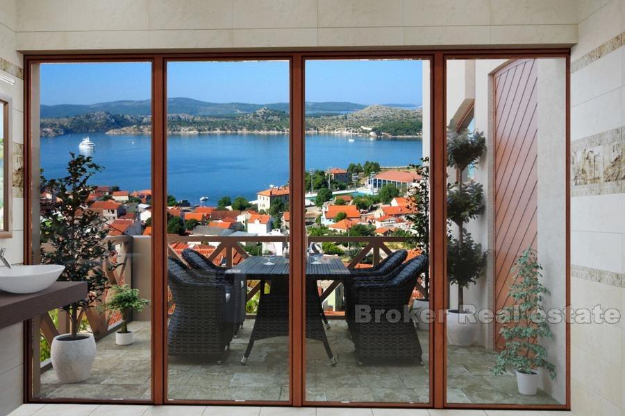 Bygga tomt med projekt för en villa, till salu