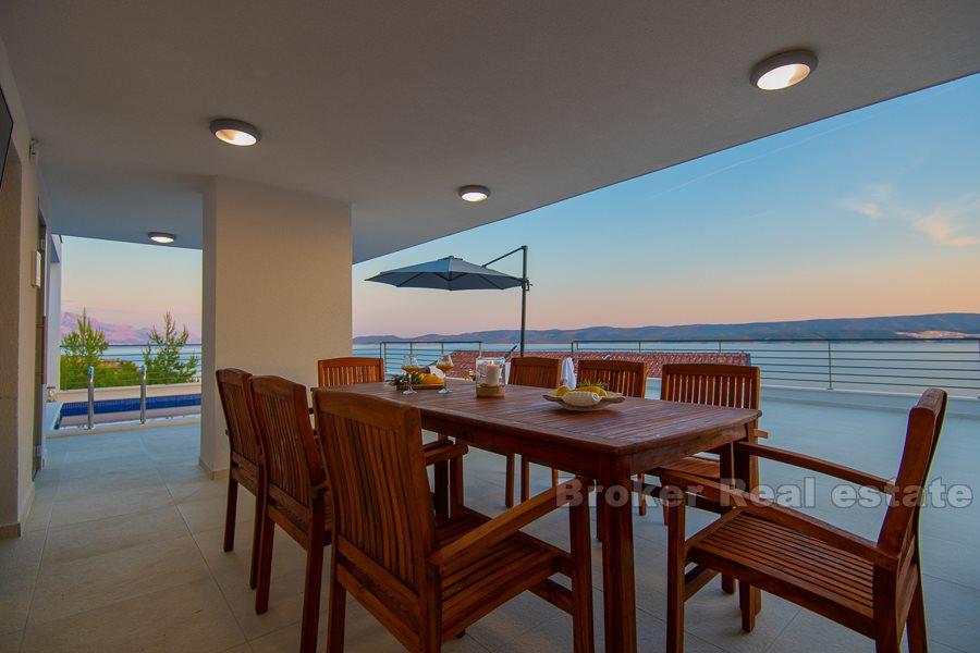 Newly built villa with the sea view