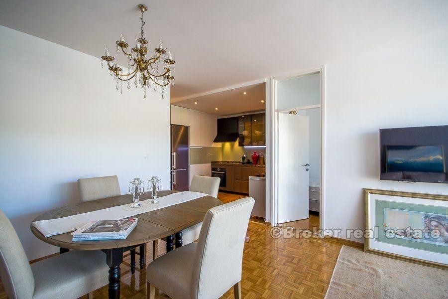 Nowoczesny apartament z dwiema sypialniami, do wynajęcia