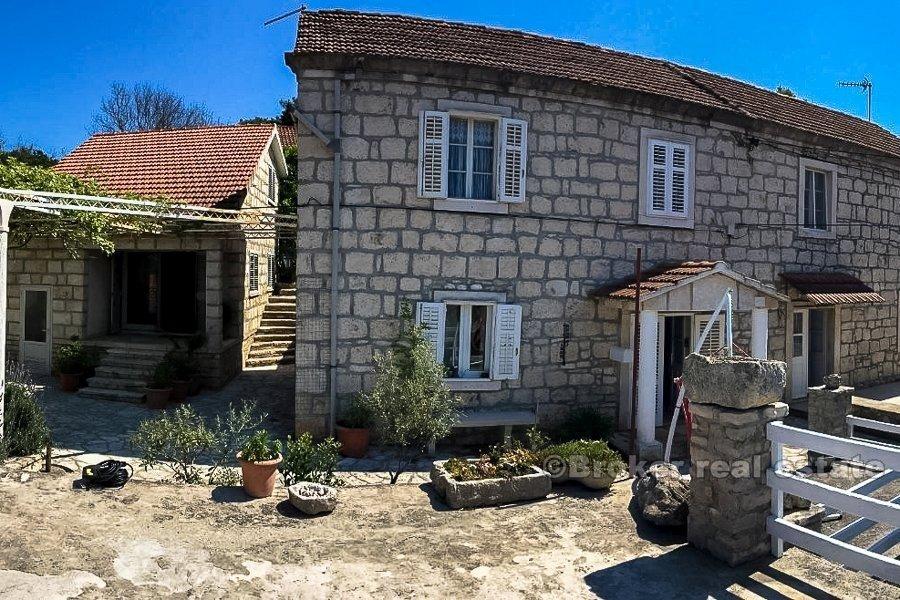 Three stone houses, for sale