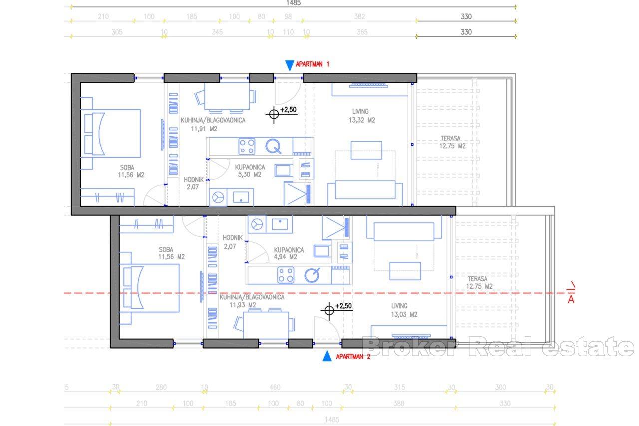 Large building land plot by the sea, for sale