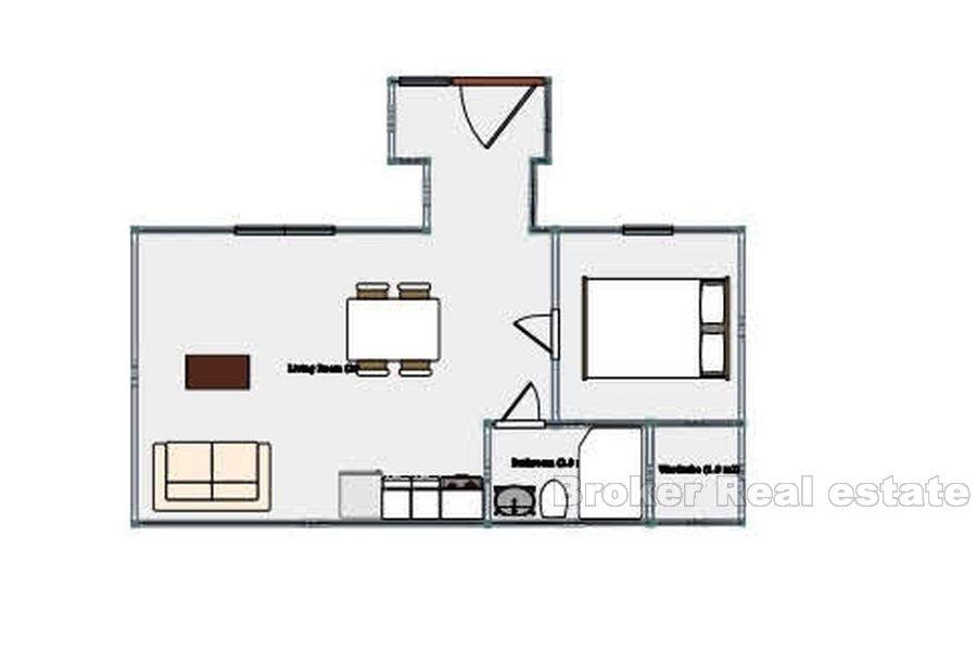 Varos, apartament z jedną sypialnią w starym centrum