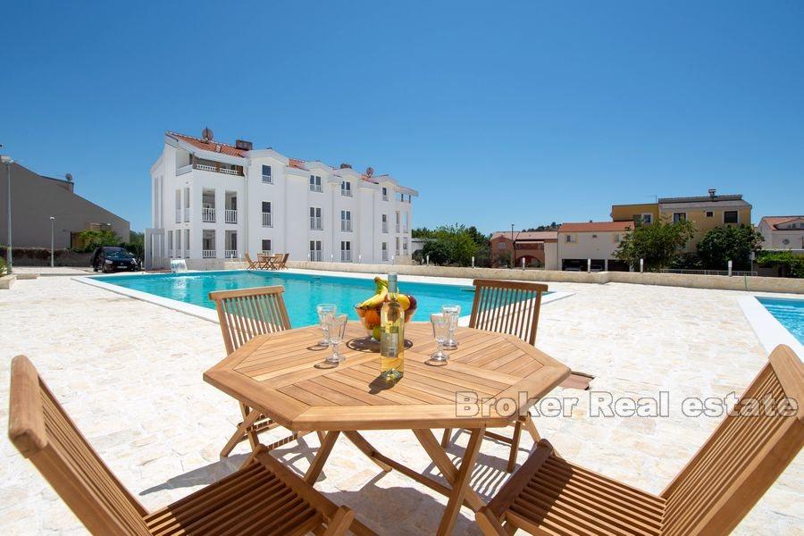 Newly built apartments near the sea