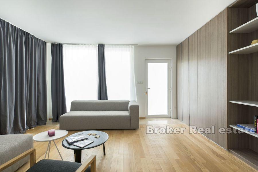 Newly built apartments near the sea
