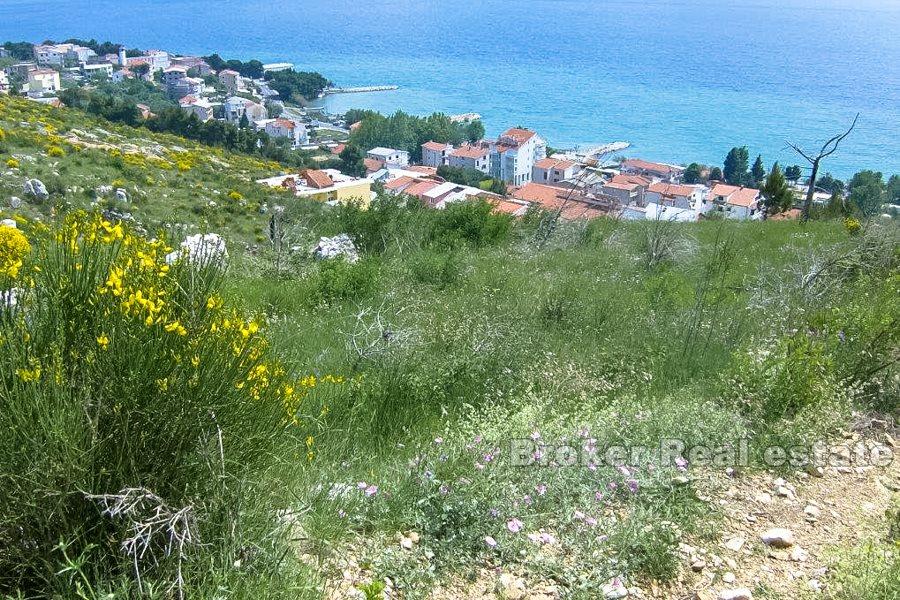 Building land with sea view