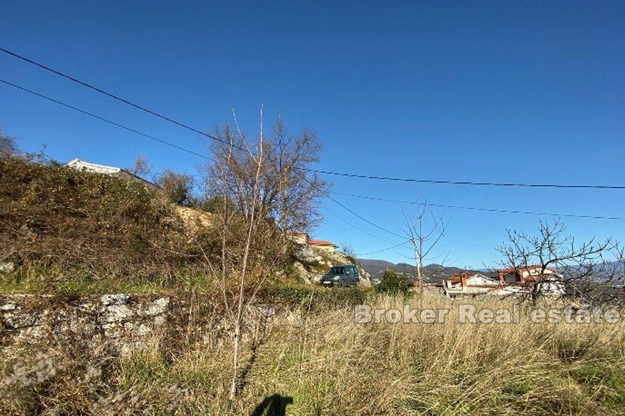 Building land with sea view