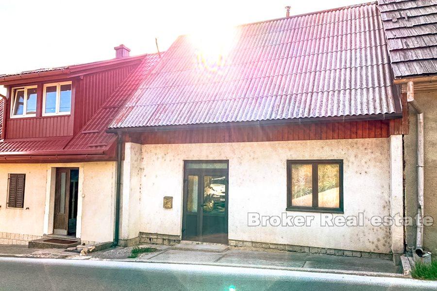 Maison en rangée, avec vue sur le lac