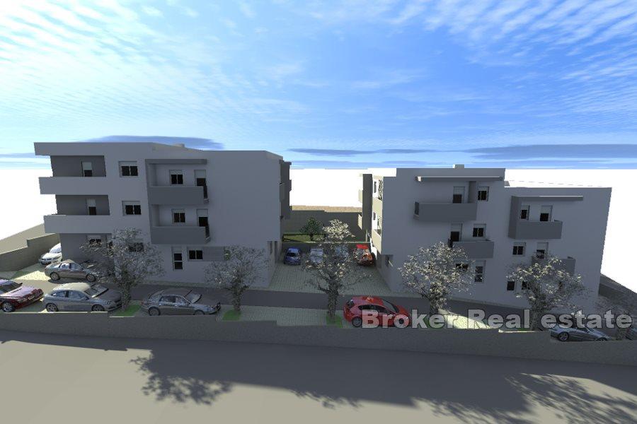 Nově postavené apartmány se třemi ložnicemi