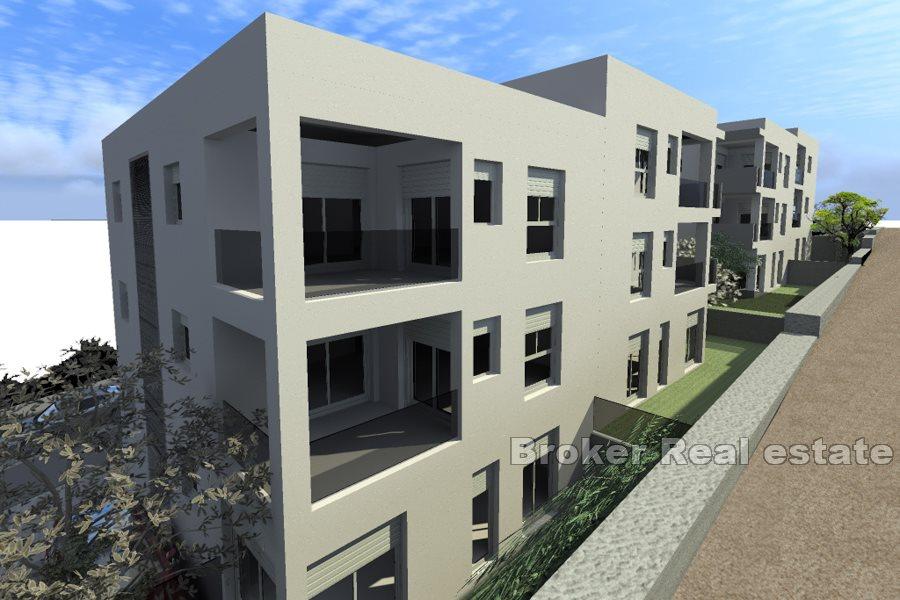 Neu gebaute Apartments mit drei Schlafzimmern