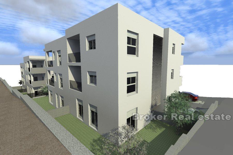 Neu gebaute Apartments mit drei Schlafzimmern