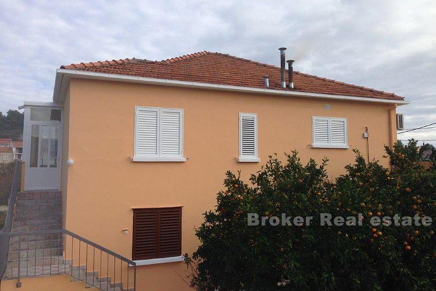 Semi-detached house on two floors