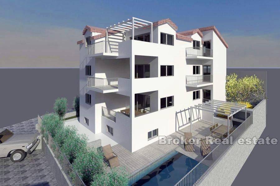 Unfinished detached house